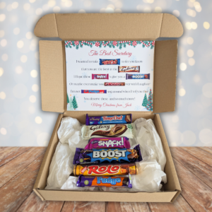 Secretary Christmas Chocolate Poem Gift Box