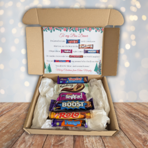 Bus Driver Christmas Chocolate Poem Gift Box