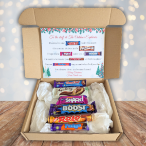 Pre School / Creche Christmas Chocolate Poem Gift Box
