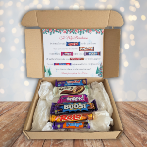 Beautician Christmas Chocolate Poem Gift Box