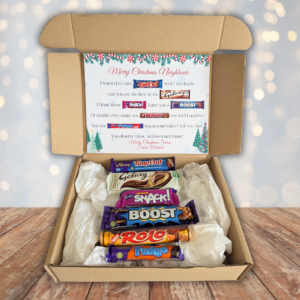Neighbour Christmas Chocolate Poem Gift Box