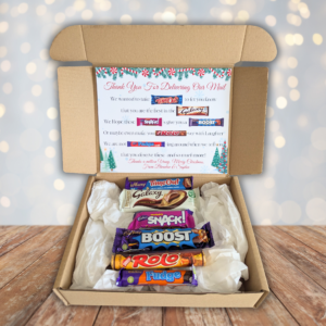 Delivery Driver Christmas Chocolate Poem Gift Box
