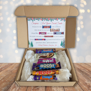 Teacher Christmas Chocolate Poem Gift Box