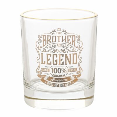 Brother Legend Glass Tumbler