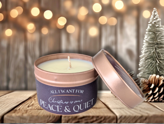 Peace & Quiet Christmas Candle