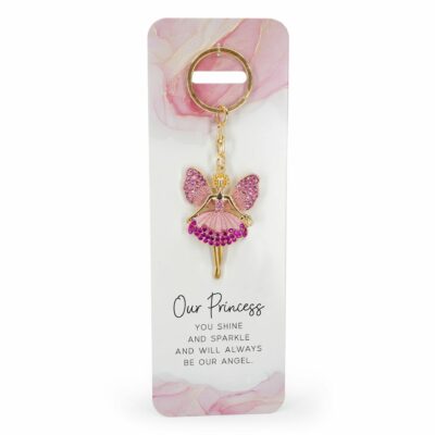 Our Princess Angel Keyring