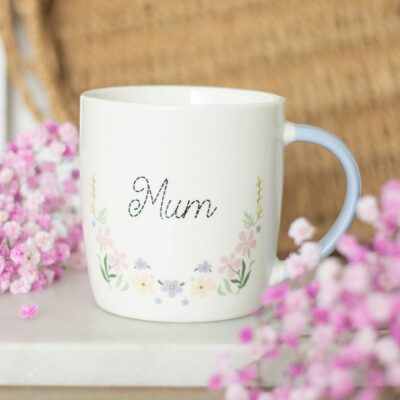 Pastel Floral Mum Mug