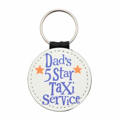 5 Star Taxi Dad Keyring