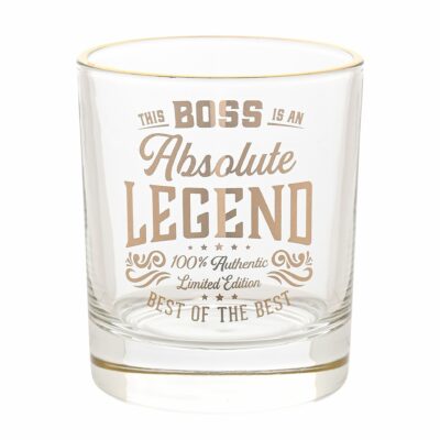 Boss Legend Glass Tumbler