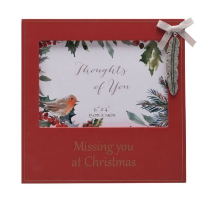 Missing You At Christmas Photo Frame