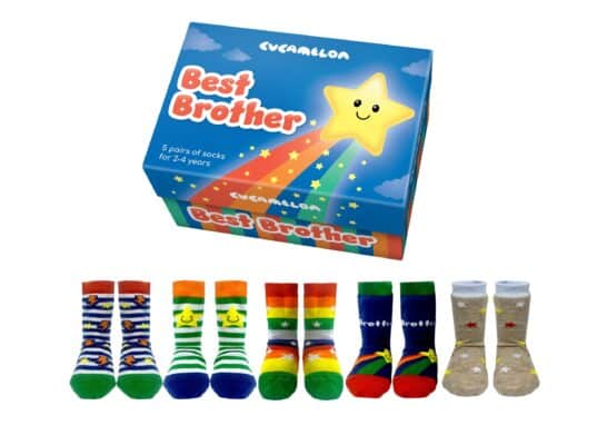 Best Brother Toddler Sock Set
