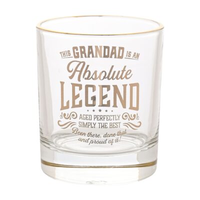 Grandad Legend Glass Tumbler