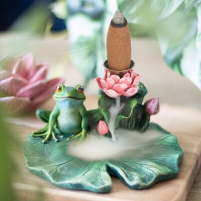 Lily Pad Incense Burner