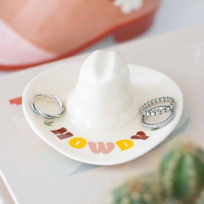 Cowboy Hat Trinket Dish