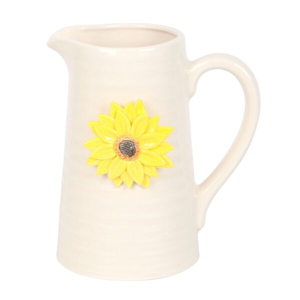 Hello Sunshine Sunflower Flower Jug