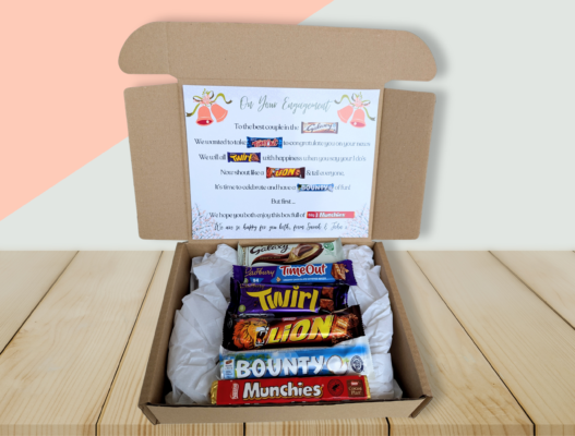 Engagement Chocolate Poem Gift Box