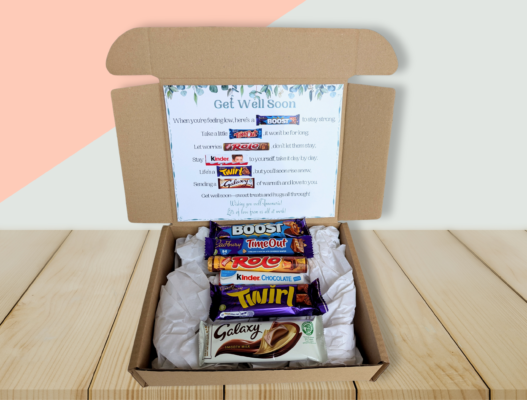 Get Well Soon Chocolate Poem Gift Box
