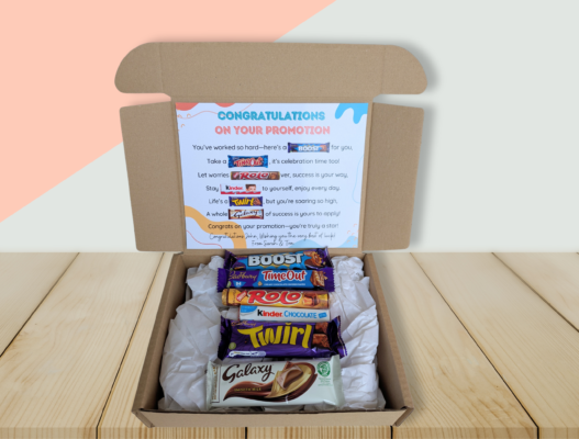 Congratulations On Your Promotion Chocolate Poem Gift Box
