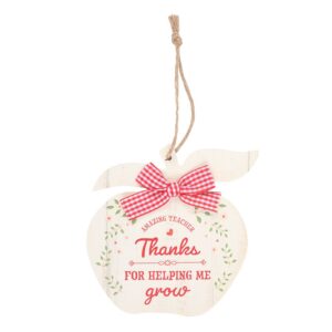Thanks for Helping Me Grow Apple Decoration
