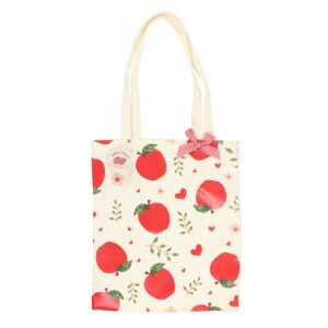 Apple Print TeacherTote Bag
