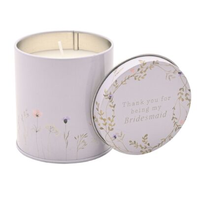 Thank You Bridesmaid Candle