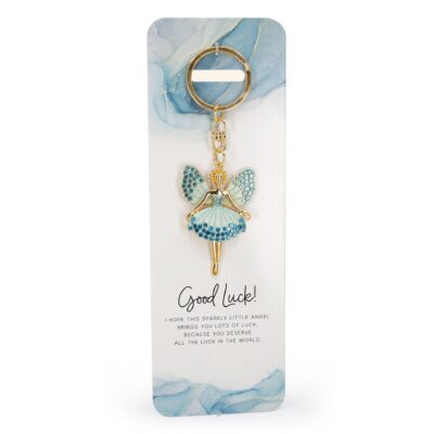 Good Luck Angel Keyring