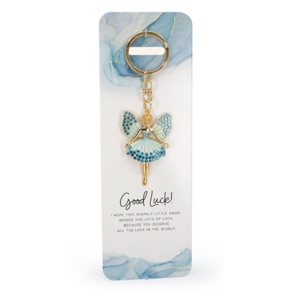 Good Luck Angel Keyring
