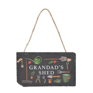 Grandads Shed Slate Plaque