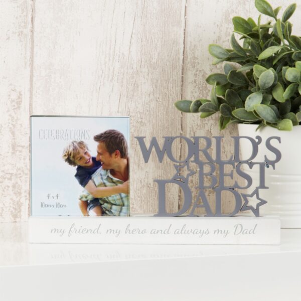 Worlds Best Dad Photo Frame