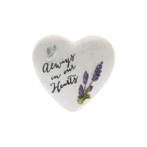 Small Graveside Heart Stone
