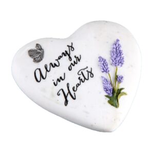 Small Graveside Heart Stone