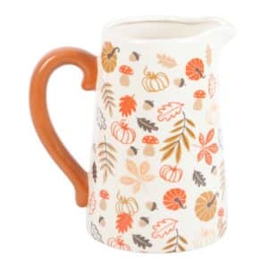 Autumn Leaves Flower Jug