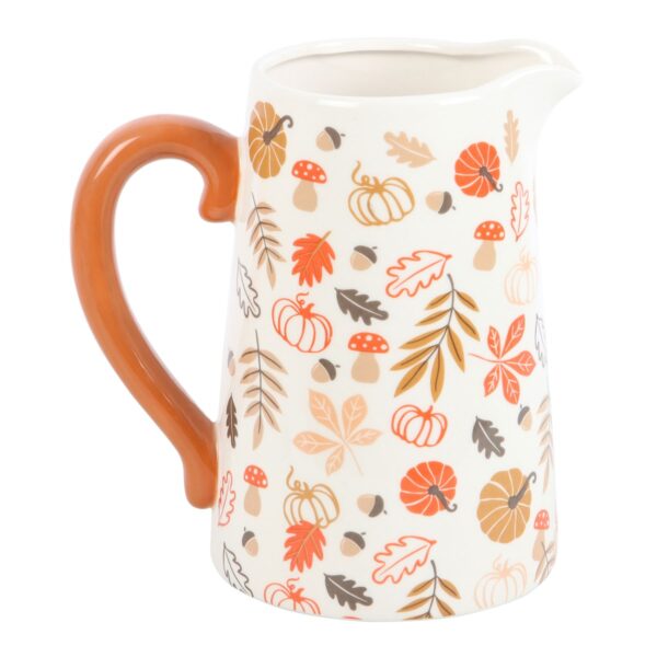 Autumn Leaves Flower Jug