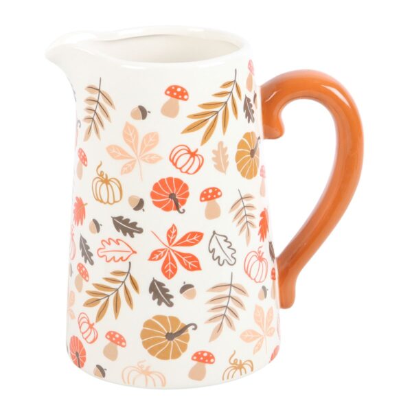 Autumn Leaves Flower Jug - Image 4