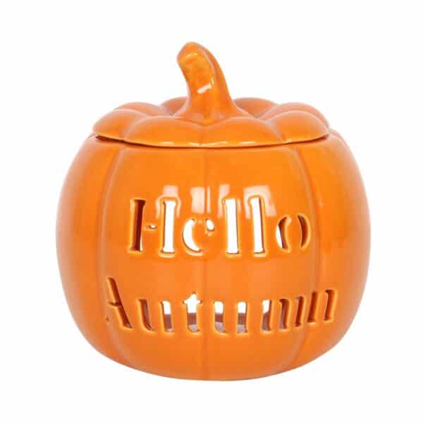 Hello Autumn Pumpkin Oil Burner - Image 3
