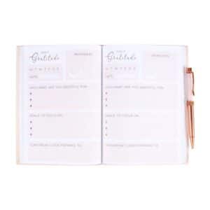 Gratitude Journal with Rose Quartz Pen