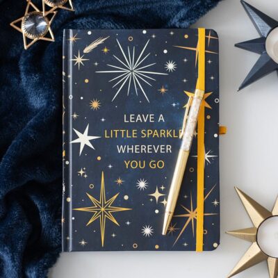 Celestial A5 Notebook with Citrine Pen