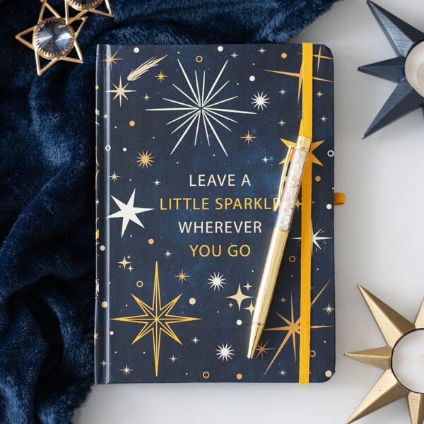 Celestial A5 Notebook with Citrine Pen