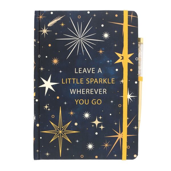 Celestial A5 Notebook with Citrine Pen - Image 4