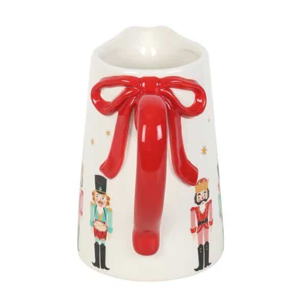 Christmas Nutcracker Flower Jug - Image 3
