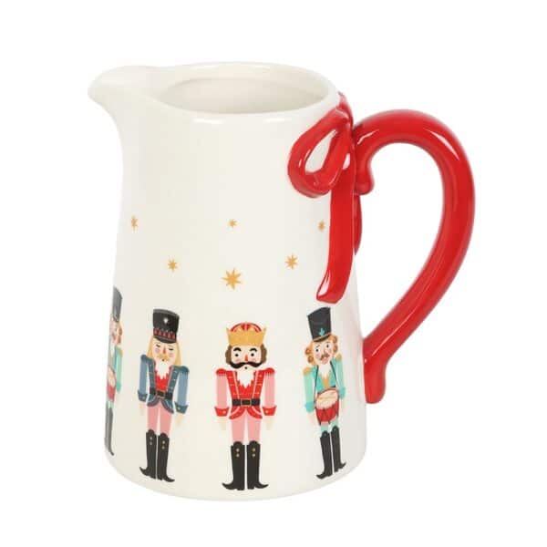 Christmas Nutcracker Flower Jug - Image 2