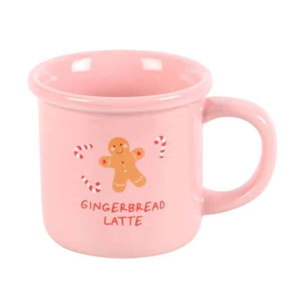 Pink Gingerbread Latte Mug - Image 3