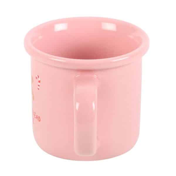 Pink Gingerbread Latte Mug - Image 2