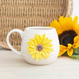 Hello Sunshine Sunflower Mug