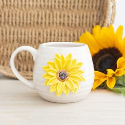 Hello Sunshine Sunflower Mug