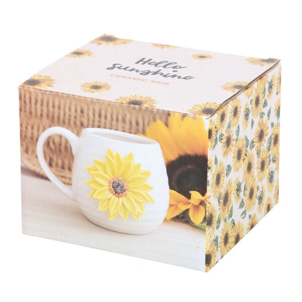 Hello Sunshine Sunflower Mug - Image 2