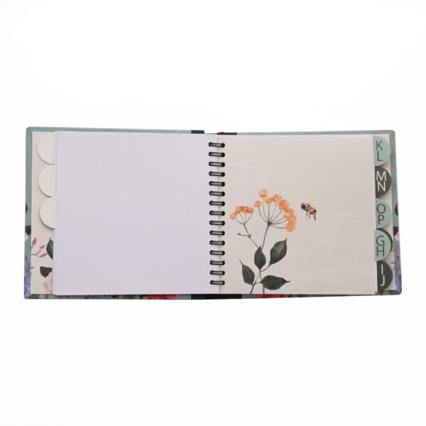 Garden Themed Address Book - Image 2