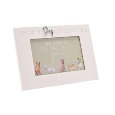 Spoilt Dog Lives Here Photo Frame