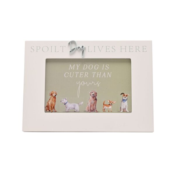 Spoilt Dog Lives Here Photo Frame - Image 2