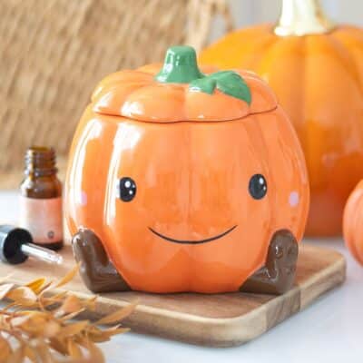 Cute Pumpkin Oil Burner & Wax Warmer